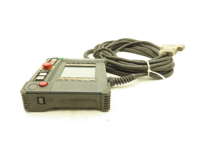 Idec HG2R-SS62BH-MK1260 Robot Teach Pendant Display With E-Stop & Cord *Photos