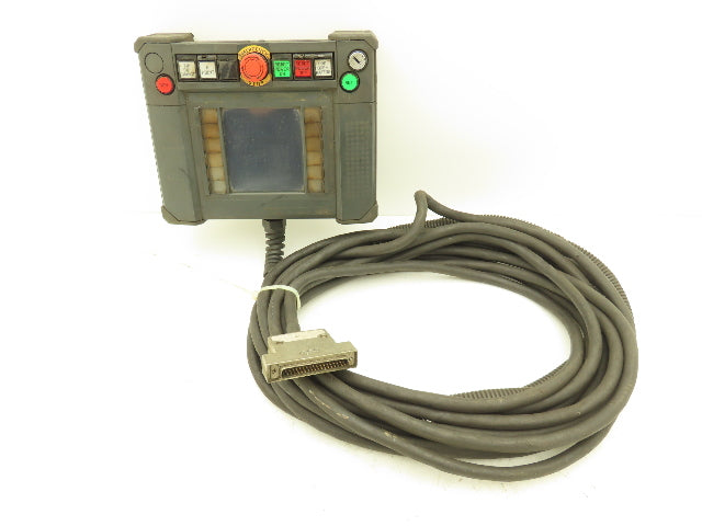 Idec HG2R-SS62BH-MK1260 Robot Teach Pendant Display With E-Stop & Cord *Photos