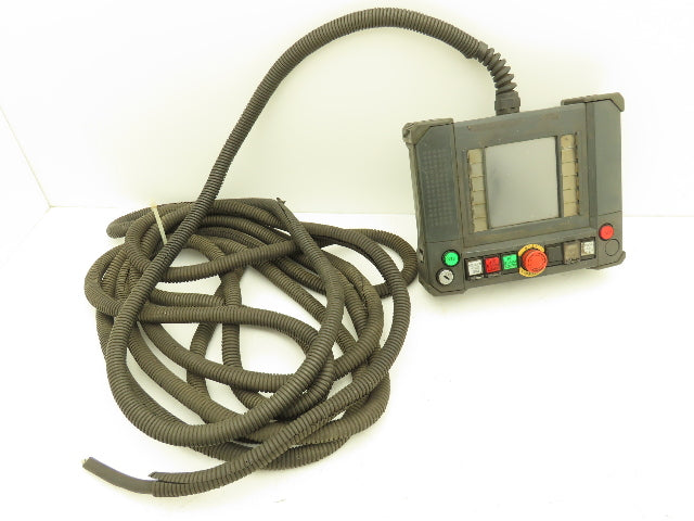 Idec HG2R-SS62BH-MK1260 Robot Teach Pendant Display With E-Stop & Cord *Photos