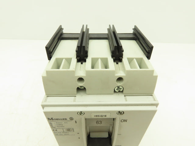 Moeller NZMB2 A63-NA Circuit Breaker 63A 600VAC 3 Pole