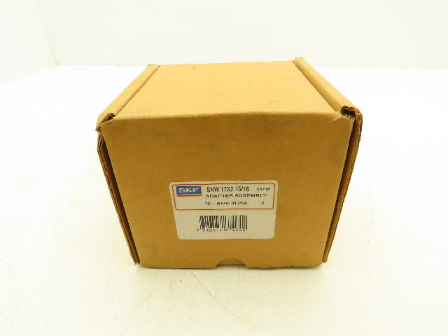 SKF SNW17X2.15/16 Adapter Sleeve W Locking Collar & Washer 2-15/16" ID