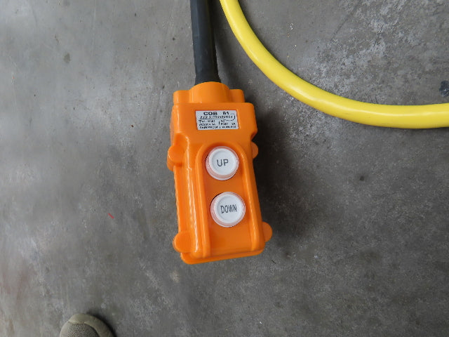 CM Lodestar L 1 Ton Electric Chain Hoist 16 FPM 14' Lift 230/460 Volt 3PH