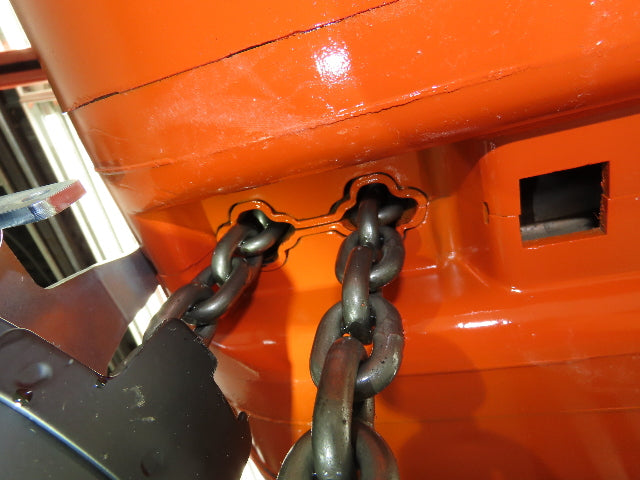CM Lodestar L 1 Ton Electric Chain Hoist 16 FPM 14' Lift 230/460 Volt 3PH