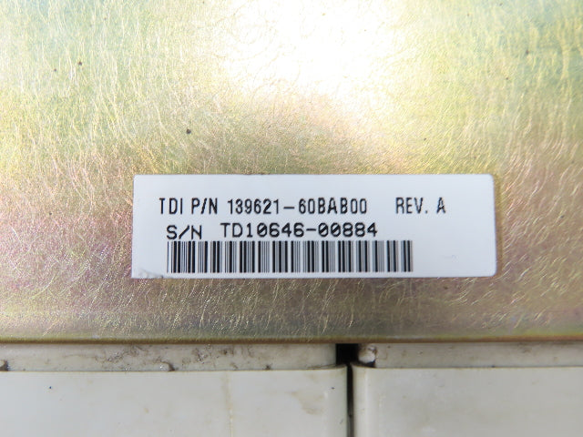 TDI Phoseon MES050B-60BAB00 MPS Power Supply 60VDC 139621-60BAB00
