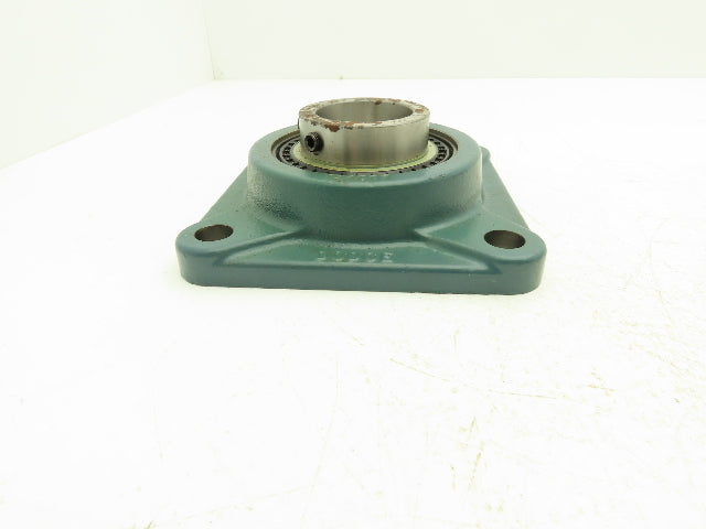 Dodge 126192 Flange Mount Ball Bearing 2" Bore 4-Bolt Set Screw Locking