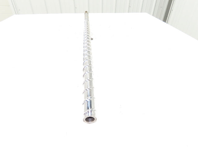 Meiki 8435815A Metering Screw for Injection Molding Machine 36mm x 1050mm 41.3"