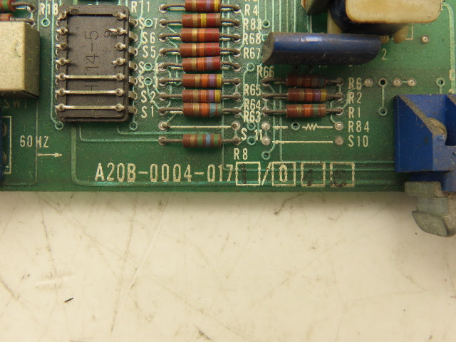 Fanuc A20B-0004-0171/04C Printed Circuit Control Board Interface PCB With Switch