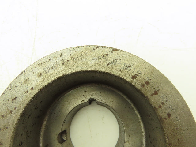 Dodge 3A4.6B5.0-1610 3-Groove Size B V-Belt Pulley Sheave 1610 Bushing