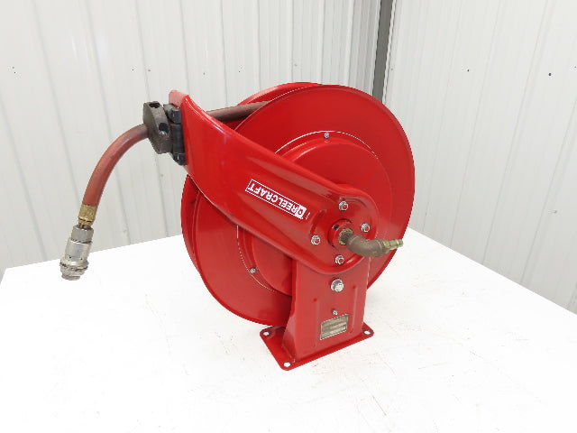 Reelcraft 7850 OLP Retractable Industrial Air Water Hose Reel 1/2"x 46' 300psi