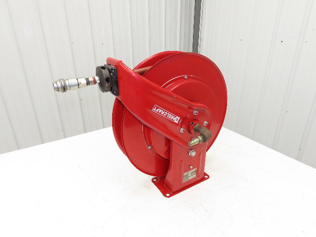 Reelcraft 7850 OLP Retractable Industrial Air Water Hose Reel 1/2"x 40' 300psi