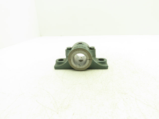 Dodge P2BBASP107 Pillow Block Bearing 1-7/16" Bore Babbitted Journal