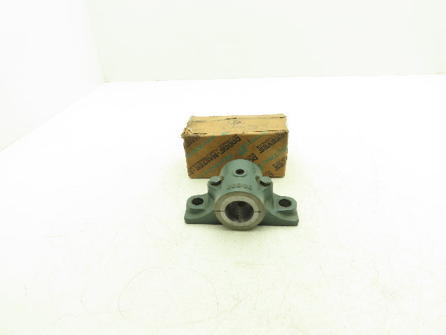 Dodge P2BBASP107 Pillow Block Bearing 1-7/16" Bore Babbitted Journal