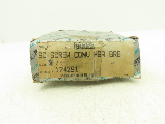 Dodge 124405 Hanger Bearing Conveyer 1 15/16" ID Threads 1" Not Original Box