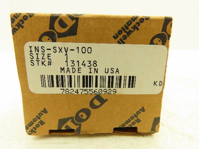 Dodge INS-SXV-100 Ball Bearing Insert Bore 1"ID W Mounting Pillow Hdw Lot Of 2