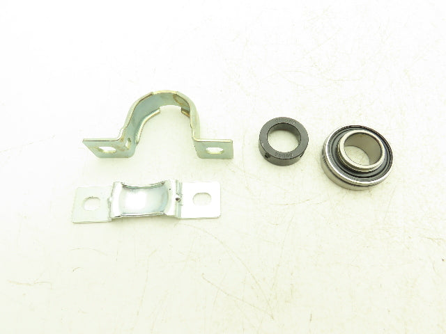 Dodge INS-SXV-100 Ball Bearing Insert Bore 1"ID W Mounting Pillow Hdw Lot Of 2
