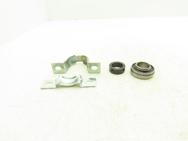 Dodge INS-SXV-100 Ball Bearing Insert Bore 1"ID W Mounting Pillow Hdw Lot Of 2