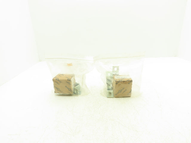Dodge INS-SXV-100 Ball Bearing Insert Bore 1"ID W Mounting Pillow Hdw Lot Of 2