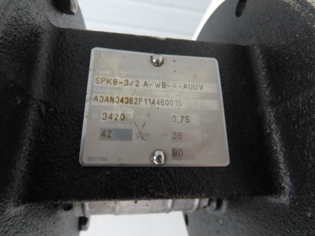 Grundfos SPK8-3/2 AWBA-AUUV Immersion Coolant Pump 42gpm .75Hp 230/460V 1.25"npt