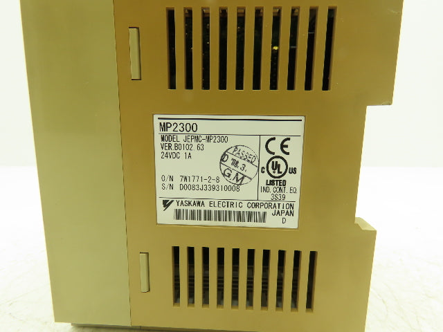 Yaskawa Electric JEPMC-MP2300 I/O PLC Input Output Machine Controller Module
