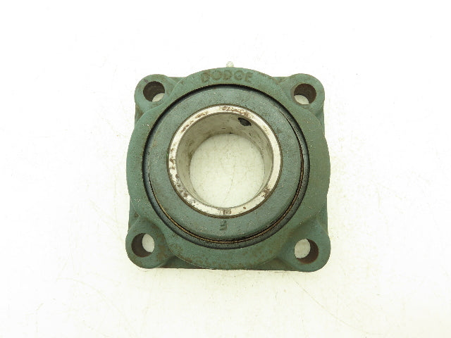 Dodge 041364 Unisphere Flange Bearing W Locking Collar 2-7/16" Bore 4 Bolt