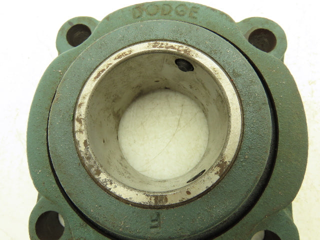 Dodge 041364 Unisphere Flange Bearing W Locking Collar 2-7/16" Bore 4 Bolt