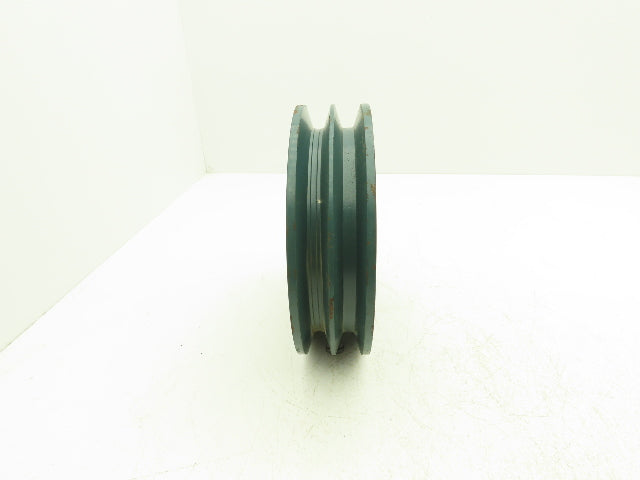 Dodge 115165 V-Belt Pulley C Section 2 Groove 8.9" OD Uses 2517 Ser Bushing