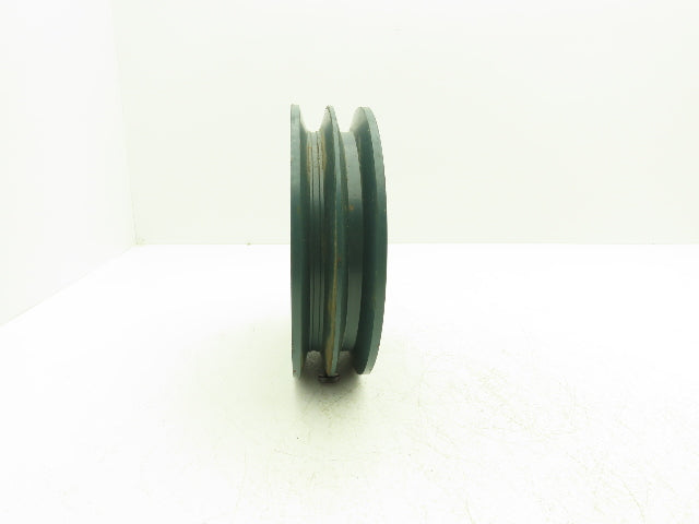 Dodge 115165 V-Belt Pulley C Section 2 Groove 8.9" OD Uses 2517 Ser Bushing
