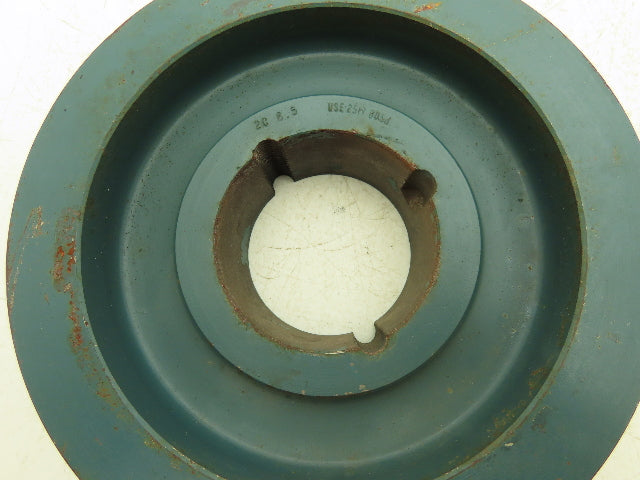 Dodge 115165 V-Belt Pulley C Section 2 Groove 8.9" OD Uses 2517 Ser Bushing