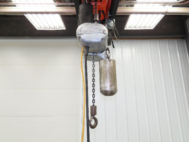 CM Lodestar C 1/4 Ton Electric Chain Hoist 32 FPM 13' Lift 6' Pendant 120 Volt
