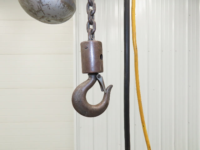 CM Lodestar C 1/4 Ton Electric Chain Hoist 32 FPM 13' Lift 6' Pendant 120 Volt