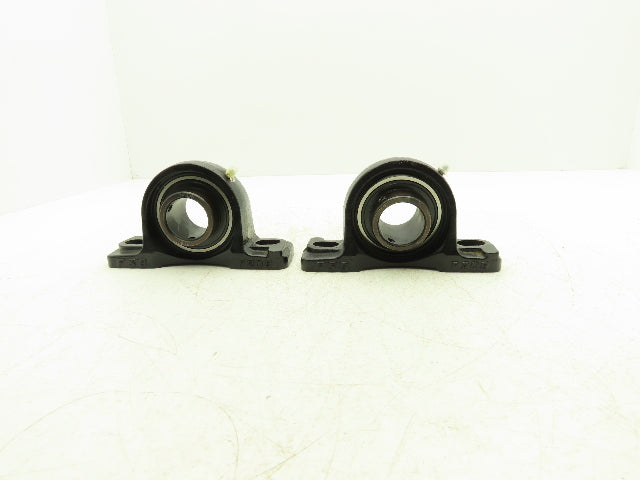 FSB P208 Pillow Block Bearing 1-9/16" Bore 1-1/4"L x 2 1/4"W Base Lot Of 2