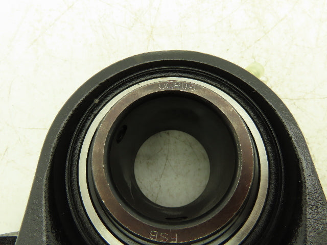 FSB P208 Pillow Block Bearing 1-9/16" Bore 1-1/4"L x 2 1/4"W Base Lot Of 2