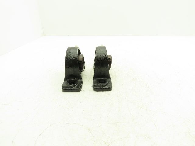 FSB P208 Pillow Block Bearing 1-9/16" Bore 1-1/4"L x 2 1/4"W Base Lot Of 2