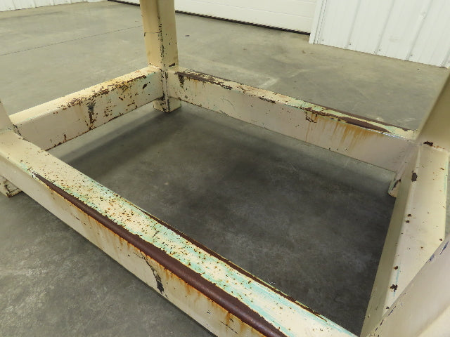 1" Steel Top Machine Base Welding Table Work Bench 47-1/2x33x25-1/2"