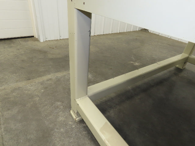 1" Steel Top Machine Base Welding Table Work Bench 60x40" Top 28-3/4" H
