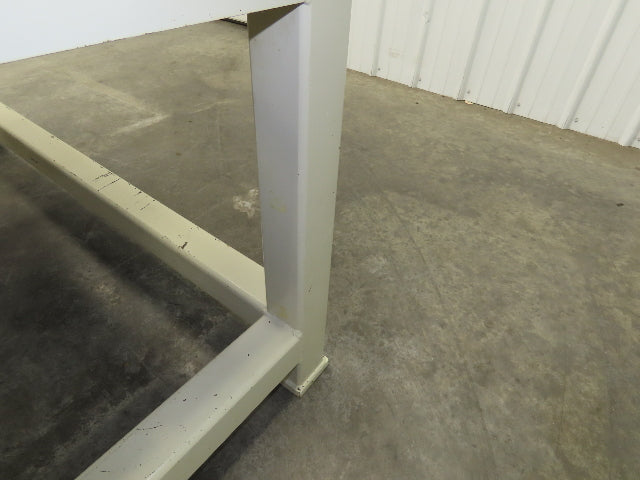 1" Steel Top Machine Base Welding Table Work Bench 60x40" Top 28-3/4" H