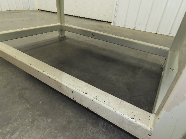 1" Steel Top Machine Base Welding Table Work Bench 60x40" Top 28-3/4" H