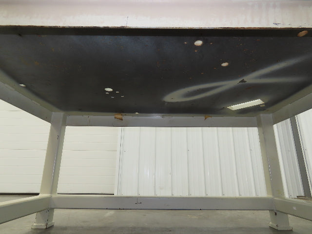 1" Steel Top Machine Base Welding Table Work Bench 60x40" Top 28-3/4" H