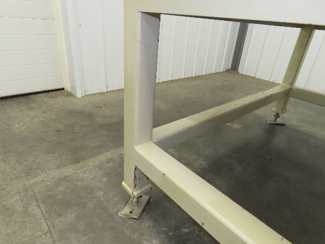 1" Steel Top Machine Base Welding Table Work Bench 60x40" Top 33" H