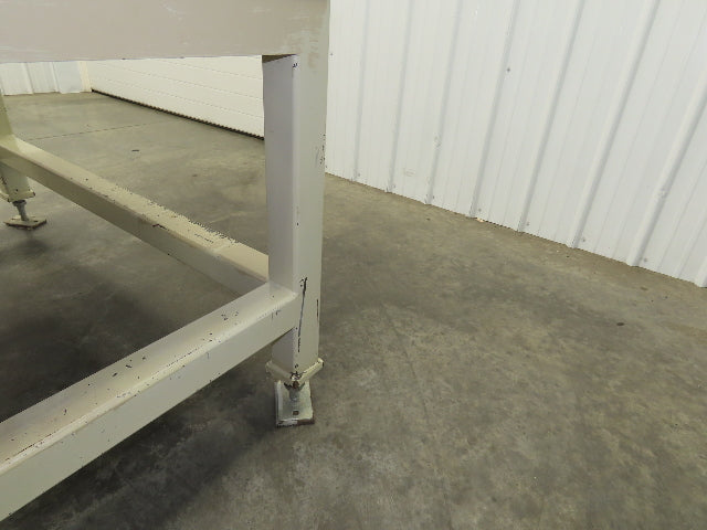 1" Steel Top Machine Base Welding Table Work Bench 60x40" Top 33" H
