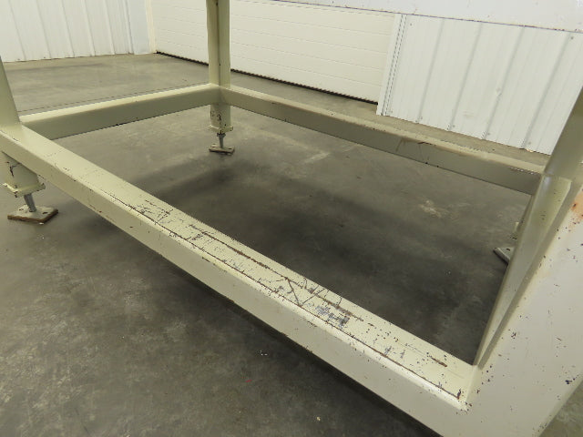 1" Steel Top Machine Base Welding Table Work Bench 60x40" Top 33" H
