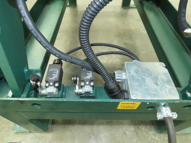 Southworth LS4-36 4000LB Scissor Electric Lift Table 36" Travel 61x36" Top 3Ph