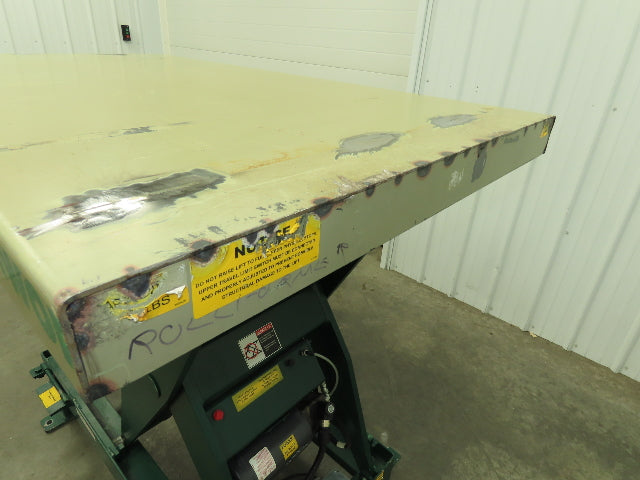 Southworth LS4-36 4000LB Scissor Electric Lift Table 36" Travel 61x36" Top 3Ph