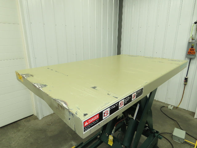 Southworth LS4-36 4000LB Scissor Electric Lift Table 36" Travel 61x36" Top 3Ph