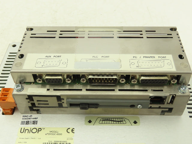 UniOP eTOP20C-0050 HMI Color Touch Screen Operator Interface Control Panel 24VDC