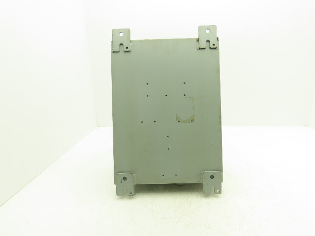 Electrical Enclosure 16x12x6" Wall Mount Backplate With E-Stop & Screen Cutout
