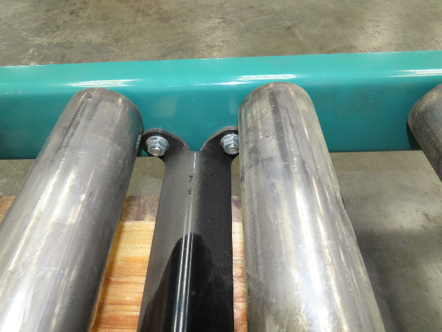54"x 7' Heavy Duty Pallet Conveyor 2-5/8" Gravity Roller 51"BF 11/16" Hex Axle