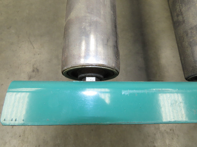 54"x 7' Heavy Duty Pallet Conveyor 2-5/8" Gravity Roller 51"BF 11/16" Hex Axle