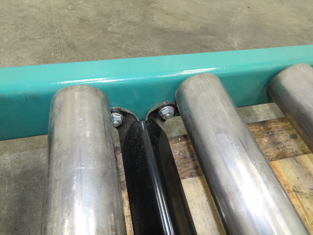 54"x 7' Heavy Duty Pallet Conveyor 2-5/8" Gravity Roller 51"BF 11/16" Hex Axle