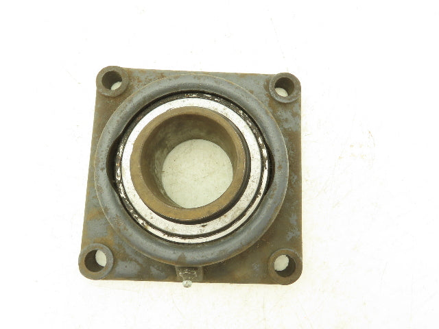 Fafnir RCJ 2 3/8 Flange Ball Bearing Unit 2 3/8" Bore 4 Bolt No Locking Collar